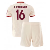 Bayern Munich Joao Palhinha #16 Kolmas Peliasu Lasten 2024-25 Lyhythihainen (+ Lyhyet housut)